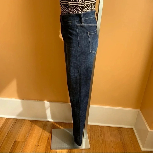 LIVERPOOL Dark Wash Straight Leg Jeans Size 6 - Picture 7 of 16